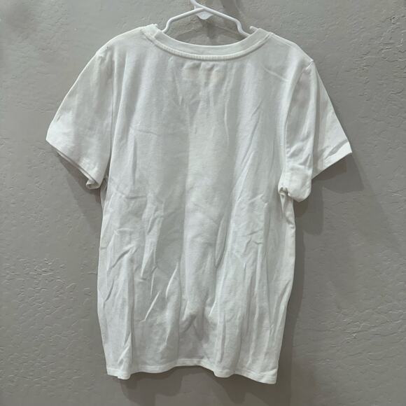 Abercrombie Kids Unicorn Sequins Floral Short Sleeve Shirt - Picture 5 of 7